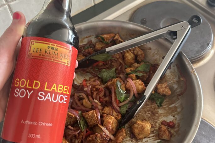 Crispy Tofu Pad Krapow