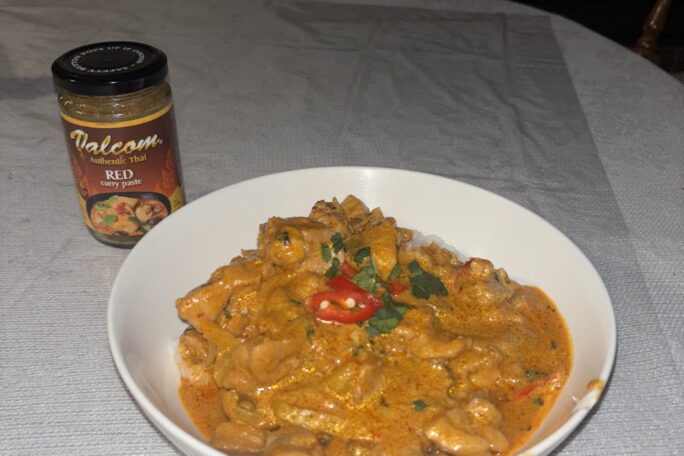 Thai red curry