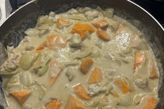 Barramundi and Pumpkin Thai Green Curry