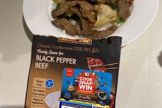 Black pepper stir fry