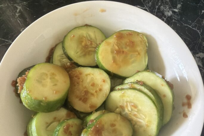 Cucumber salad