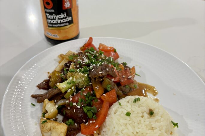 Teriyaki beef