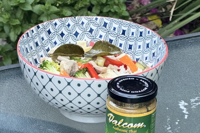 Thai green chicken curry