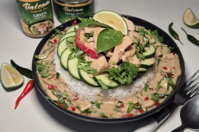 Creamy Green Curry Chicken