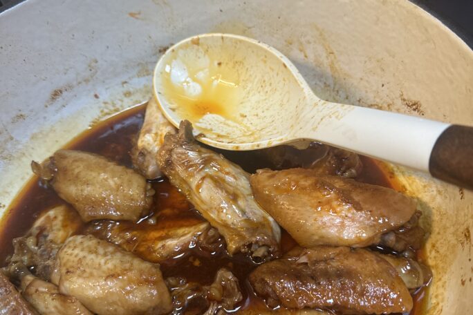 Sticky chilli honey soy wingettes