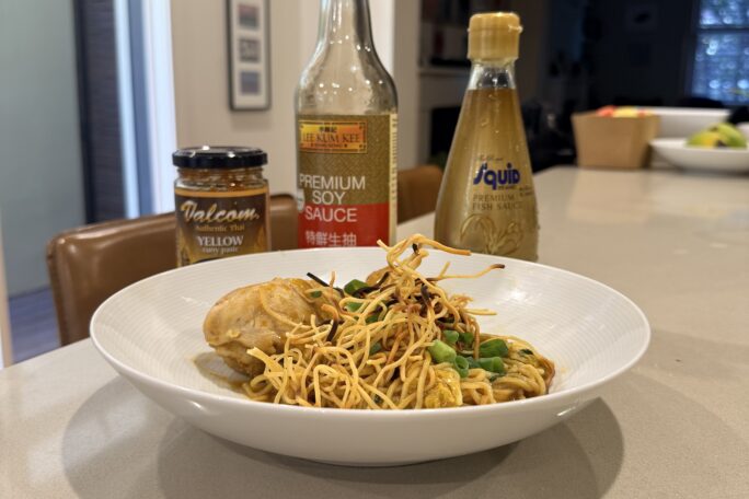 Chang Mai Curry Noodles (Khao Soi)