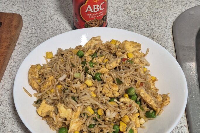 Vegetarian fried rice