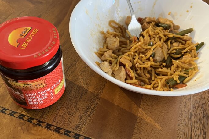 Spicy teriyaki stir fry