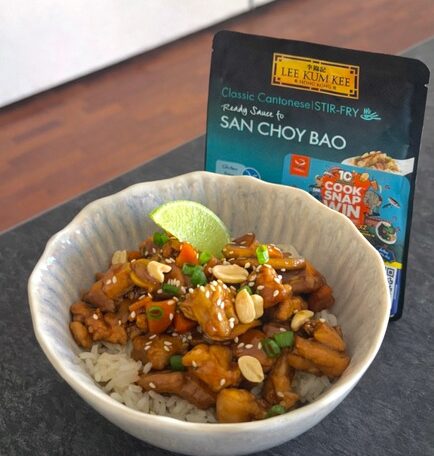 Asian Fusion Chicken & Rice Wonder Bowl