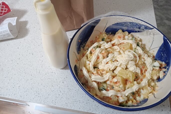 Japanese potato salad