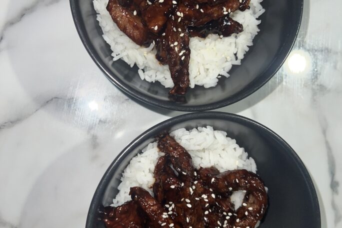 Teriyaki beef