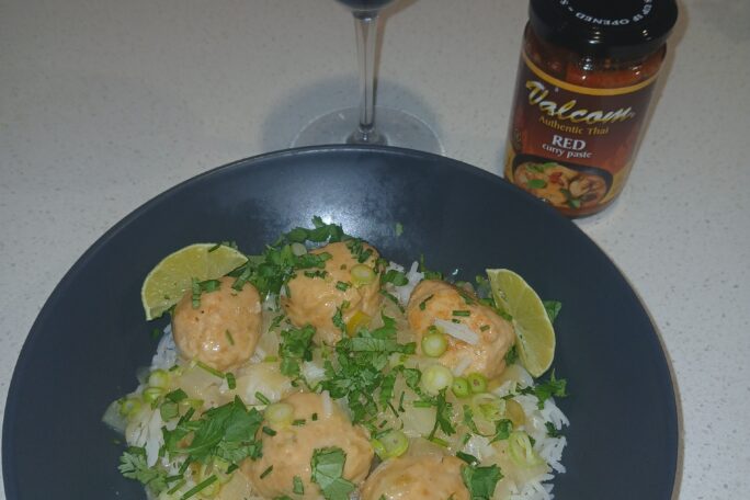 Thai Coconut Curry Meatballs