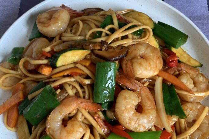 Prawn Shanghai Noodles