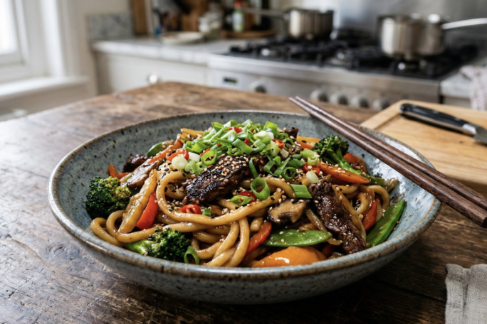 Teriyaki Beef Stirfry