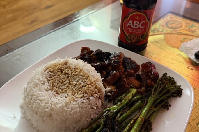 Marinated pork rasher