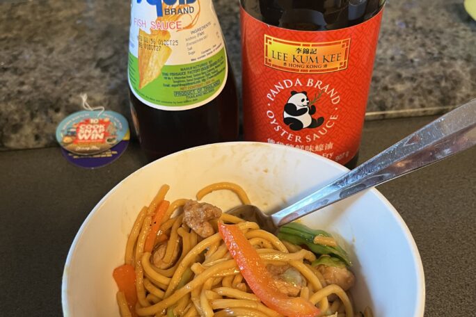 Pancit Canton Aussie style