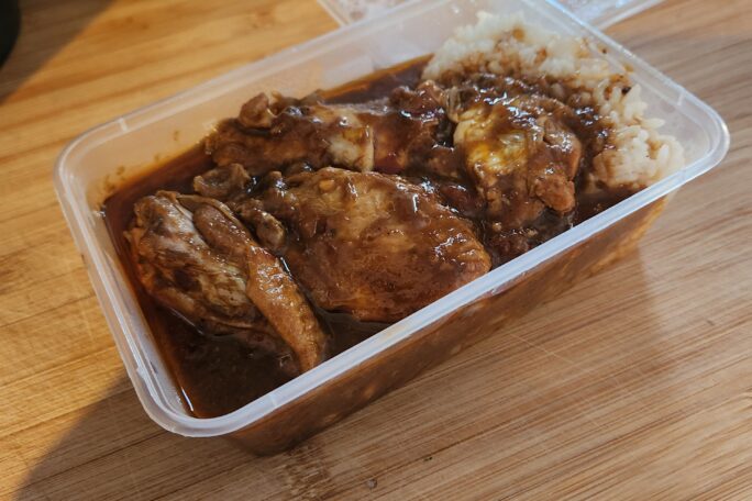 Butter chicken with abc sauce