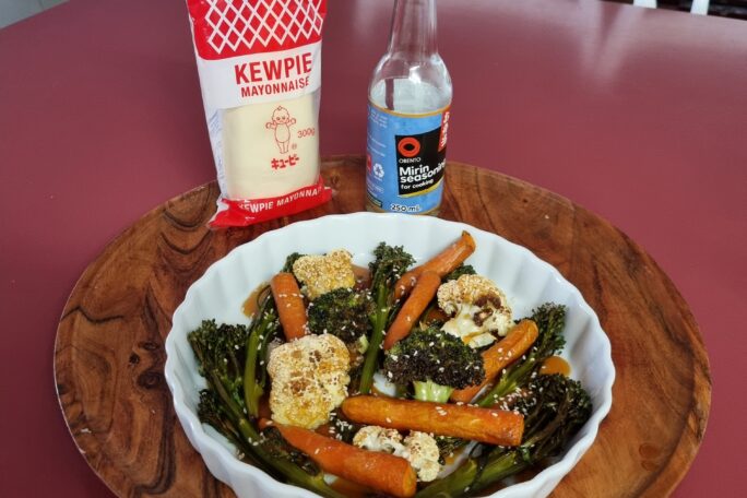 Miso Baked Vegetables