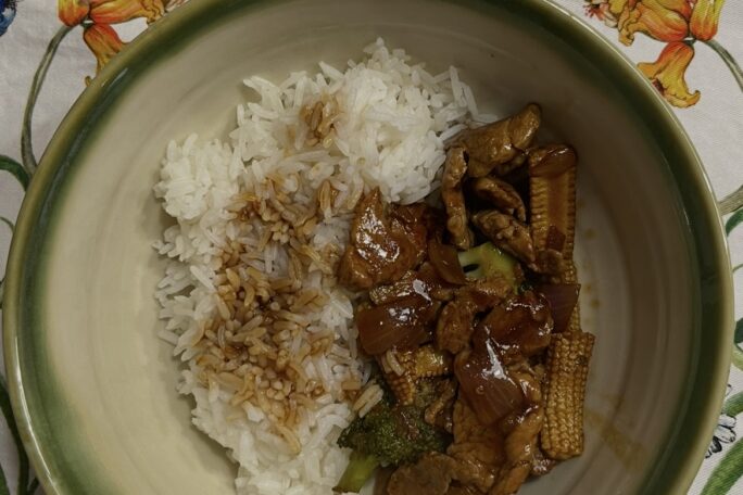 Shanghai Stir Fry and Rice