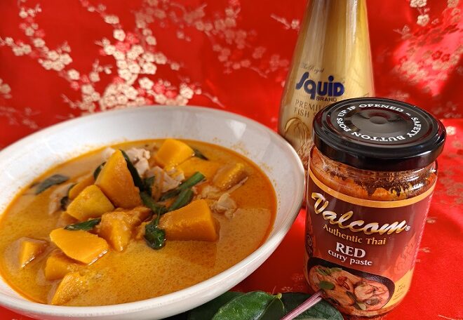 Chicken & Pumpkin Red Thai Curry