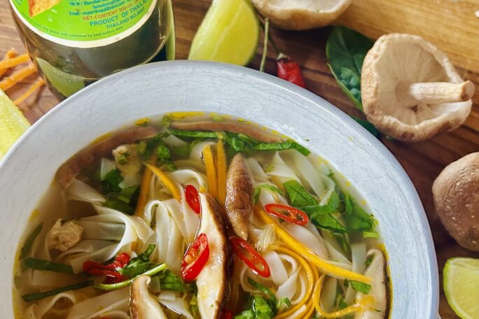 Shiitake Noodle Soup