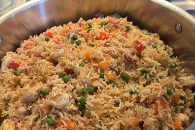 ‘Footy Night’ Chicken Fried Rice