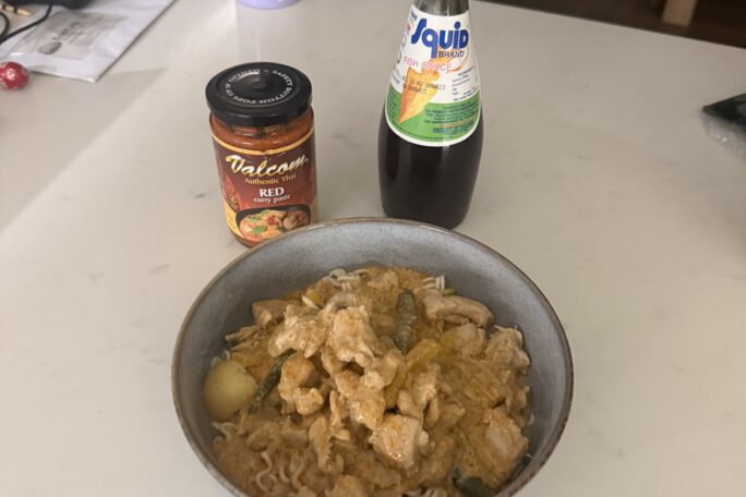 Thai red curry