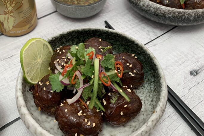 Xinjiang Style Lamb Meatballs