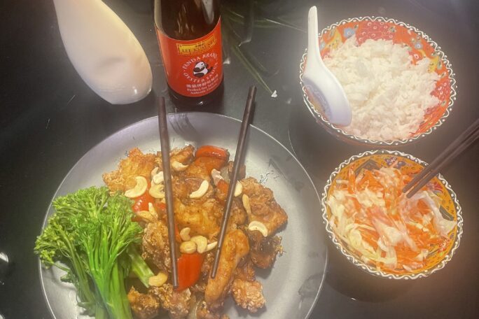 Karaage with a spicy twist