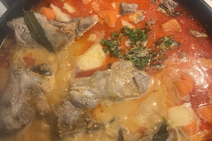 Thai lamb with a twist