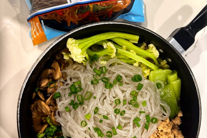 Healthy Protein Rich Sweet Potato Noodles