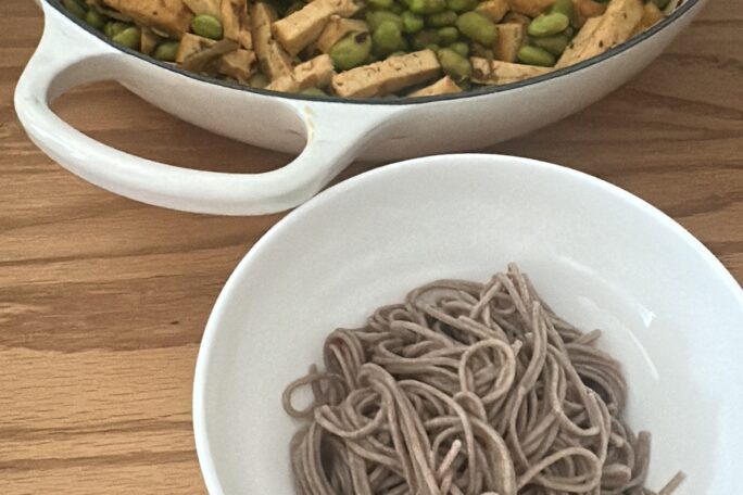 BBC with Soba noodles