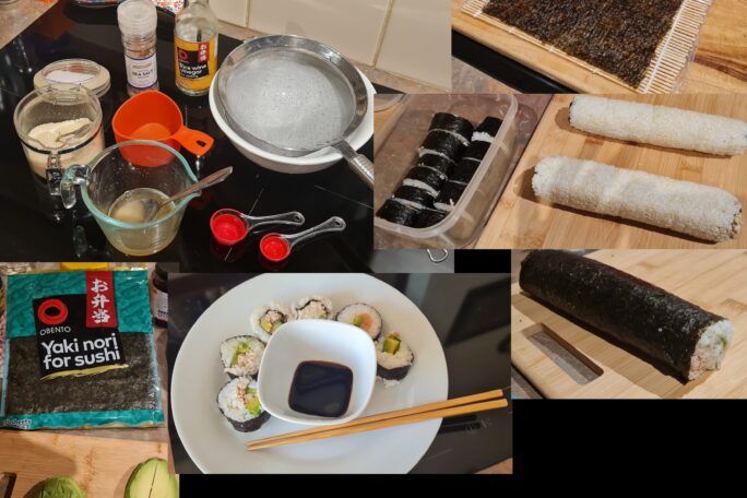 Lindon’s mixed Nori Rolls