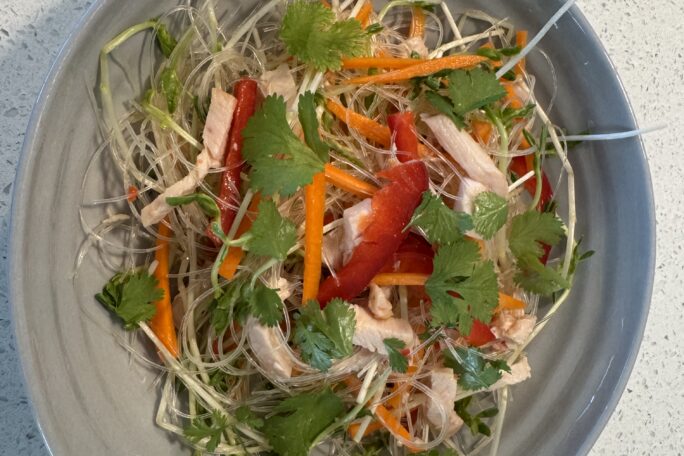 Vietnamese Smoked Chicken Salad