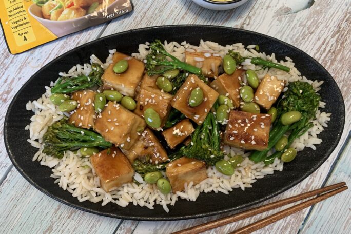 Chinese Lemon Tofu
