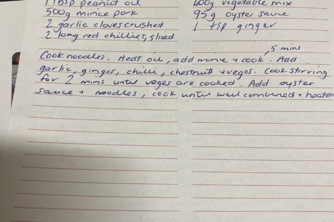 Quick chilli chicken stir fry