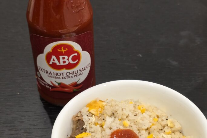 Hot and spicy truffle fried rice